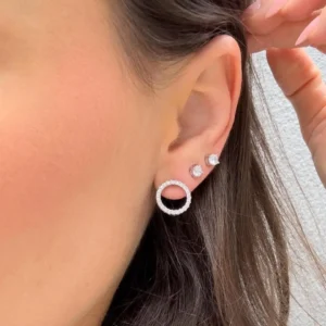 BRINCO CIRCLE BASIC CRAVEJADO DOLCE FIORE